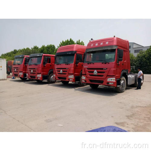 Camion tracteur d&#39;occasion HOWO RHD de grande puissance